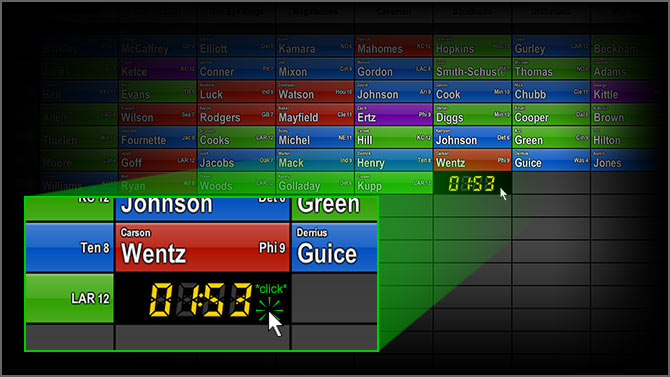 Get Your Fantasy Draftboard On TV With PrimeTime Draft